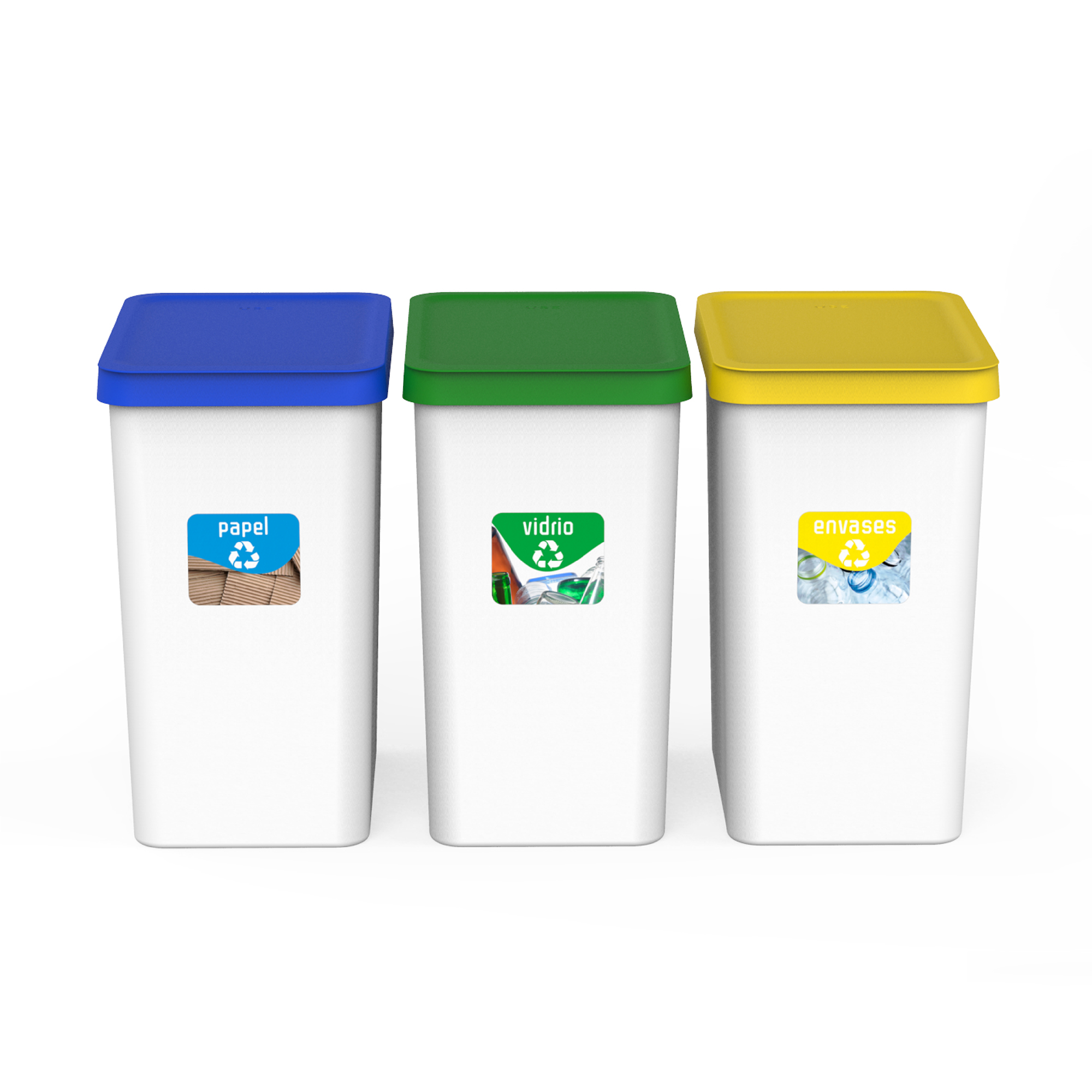  NNR Papelera de reciclaje de basura pequeña para